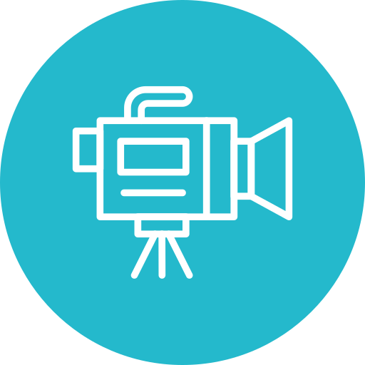 camara de video icono gratis