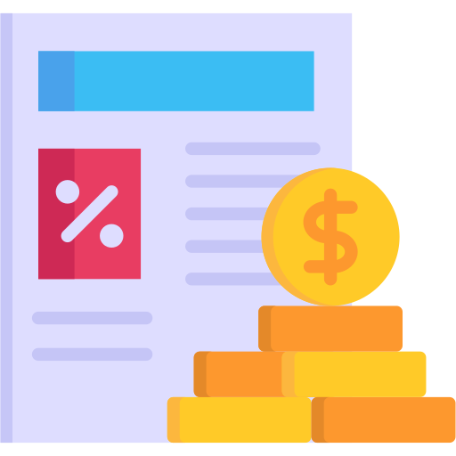 Income report Generic color fill icon