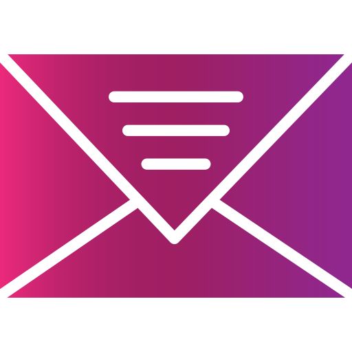 Letter Generic gradient fill icon