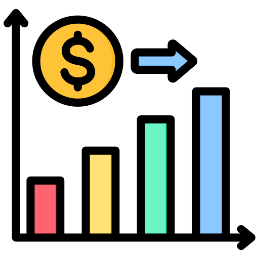 Forecasting Generic color lineal-color icon