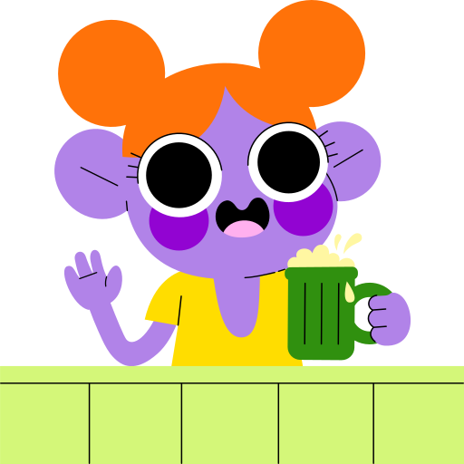 Drinking free sticker Drinking free sticker