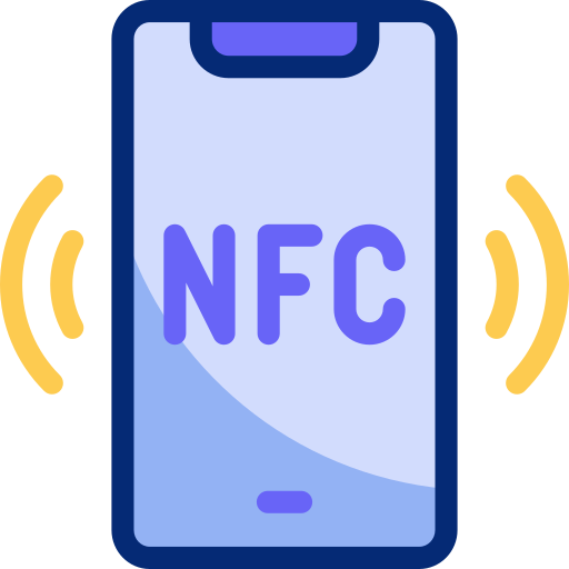 señal nfc icono gratis