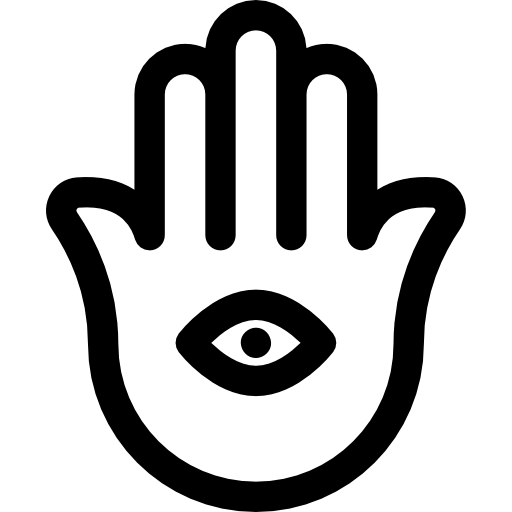 Hamsa Basic Rounded Lineal icon