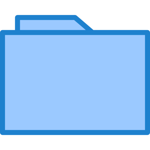 Computing icon srip Blue