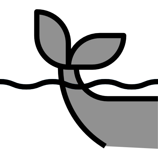 Whale free icon