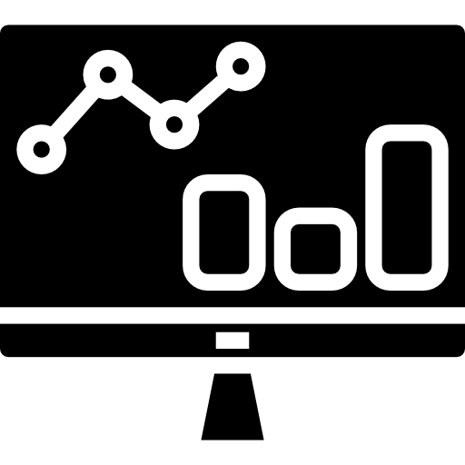 Bar chart free icon