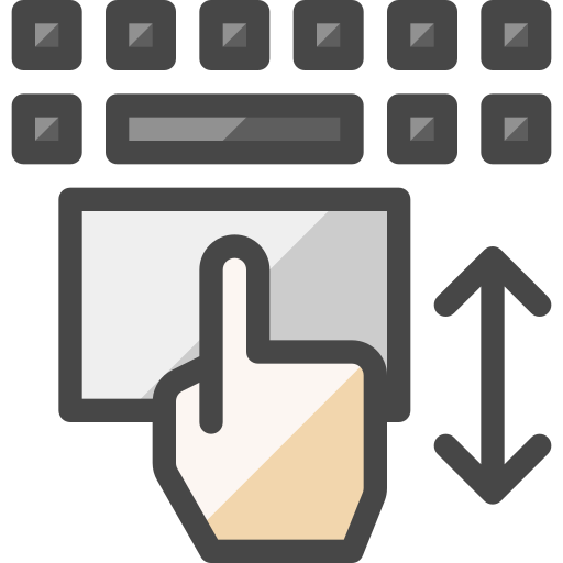 panel táctil icono gratis