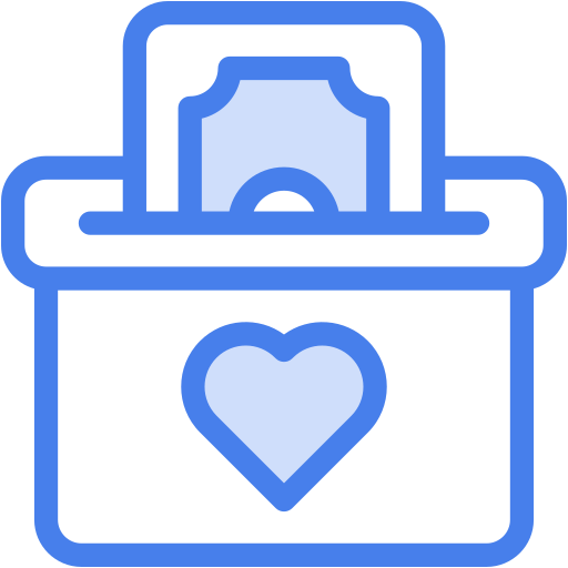 donación icono gratis
