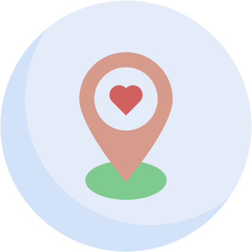 Meeting place - Free maps and location icons