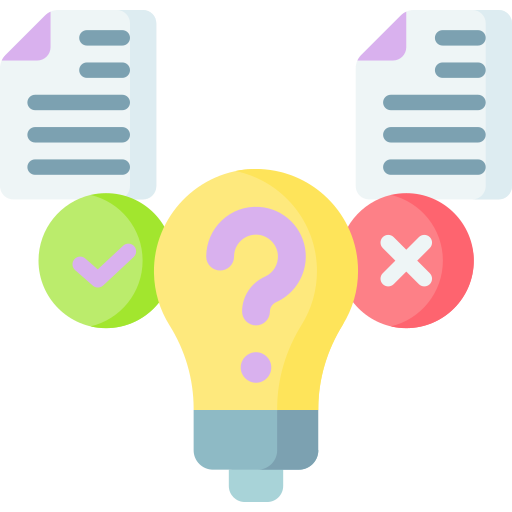 Hypothesis free icon