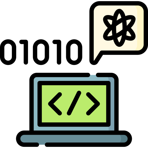 ciencias de la computación icono gratis