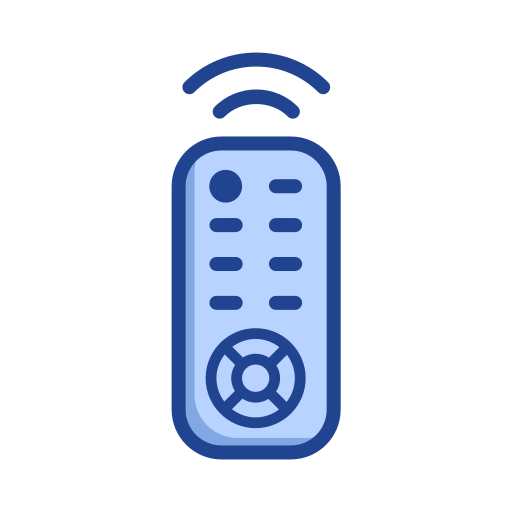 Remote control Generic color lineal-color icon