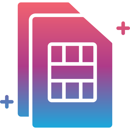 tarjeta sim del teléfono icono gratis