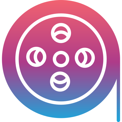 carrete icono gratis