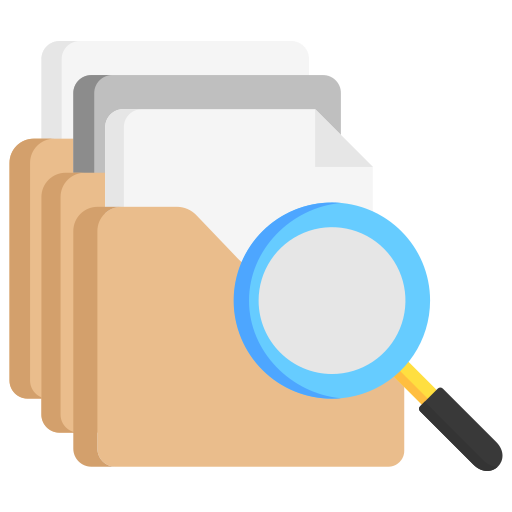 análisis de cartera icono gratis