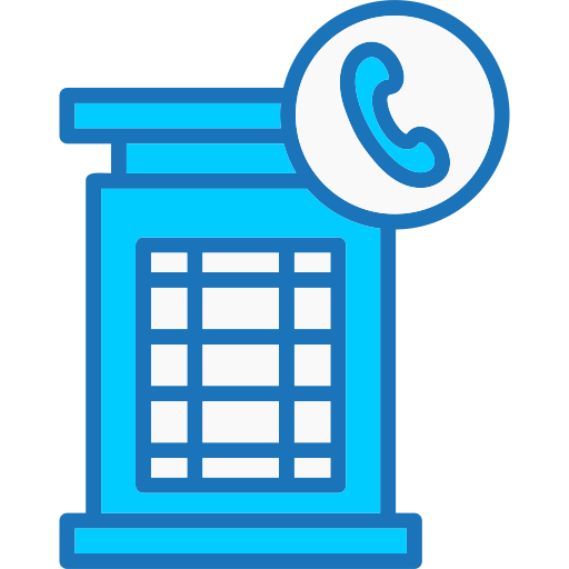 Telephone booth free icon Telephone booth free icon