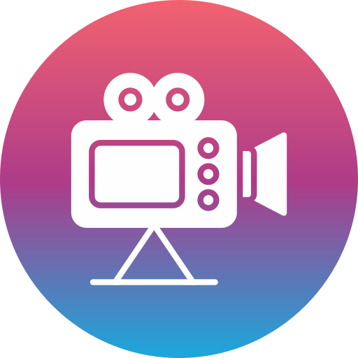 camara de video icono gratis