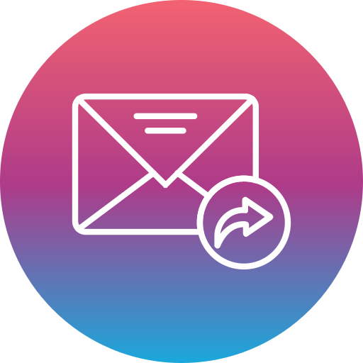 redirigir correo icono gratis