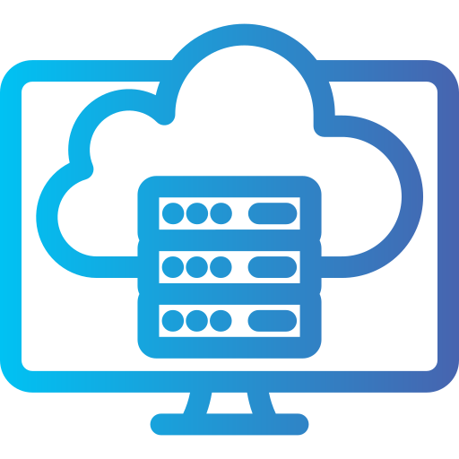 Cloud data Generic gradient outline icon