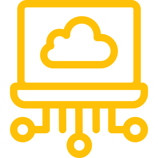 computación en la nube icono gratis