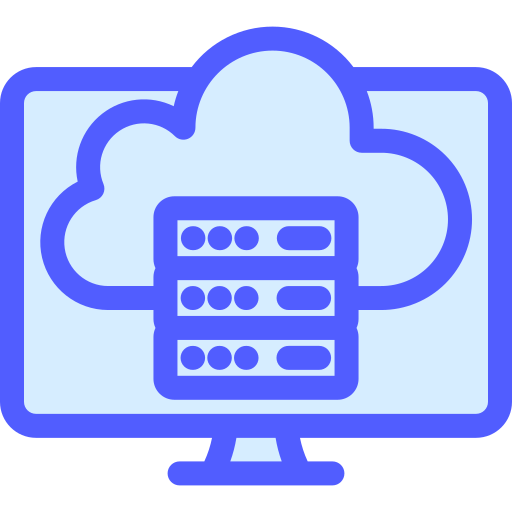 Cloud data Generic color lineal-color icon