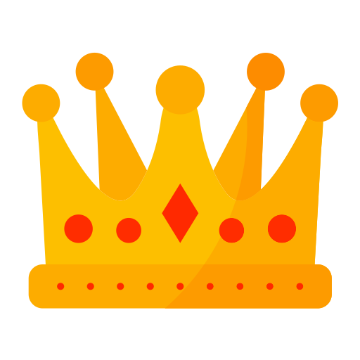 Crown Generic color fill icon