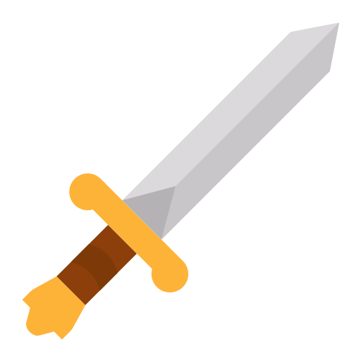 Sword Generic color fill icon