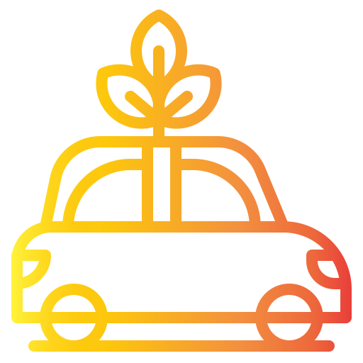 coche ecológico icono gratis