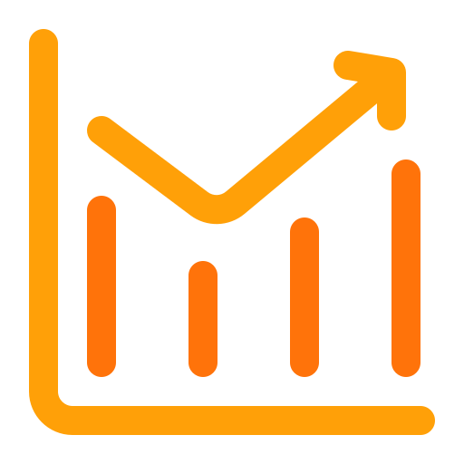 Chart Generic color fill icon