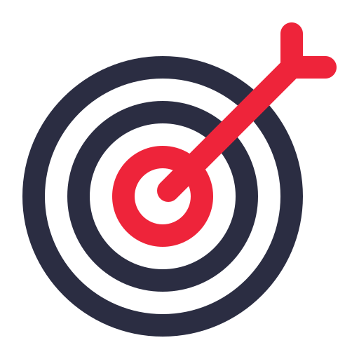 Target Generic Color Outline Icon