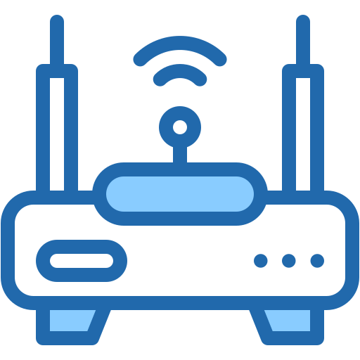 router inalámbrico icono gratis