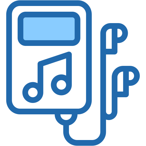 reproductor de mp3 icono gratis