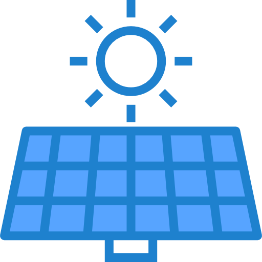 panneau solaire Icône gratuit