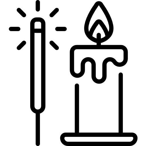 Свеча бесплатно иконка