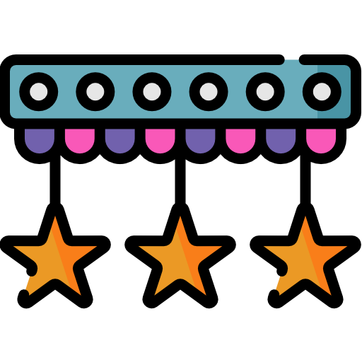 decoración icono gratis