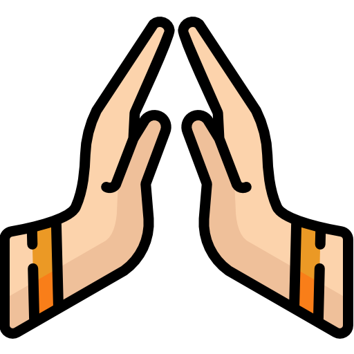 Pray - Free hands and gestures icons