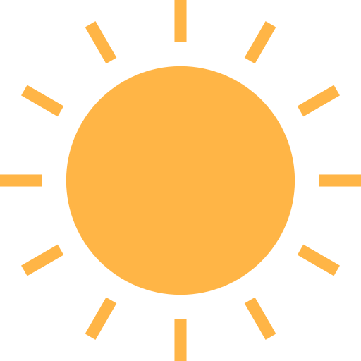 Sun turkkub Flat icon