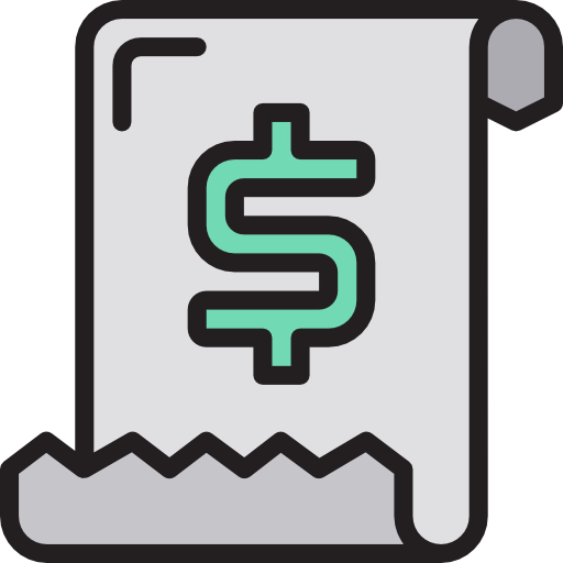 Invoice free icon