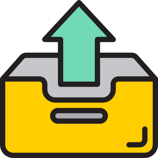 Outbox - free icon