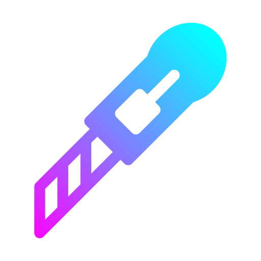 cortador icono gratis