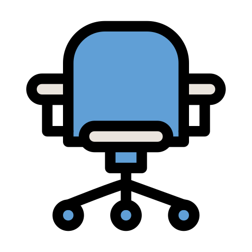 chaise de bureau Icône gratuit chaise de bureau Icône gratuit
