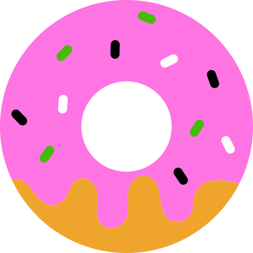 Donut Generic color fill icon