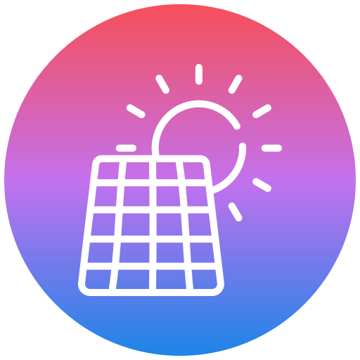 Солнечная панель бесплатно иконка