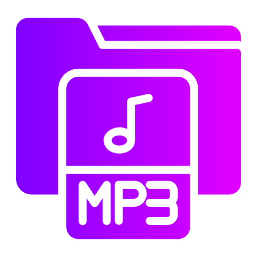 Music player Generic gradient fill icon