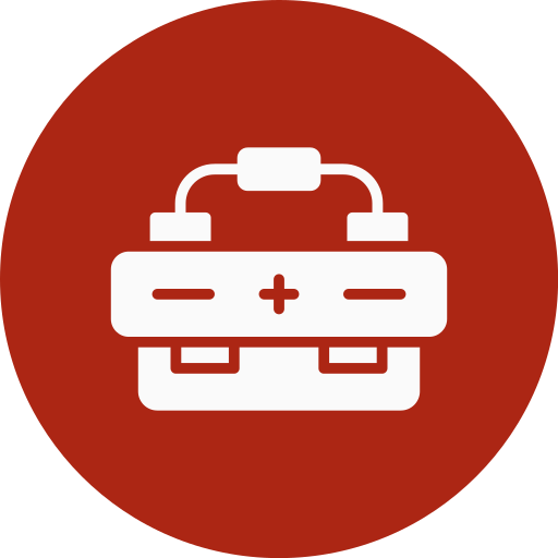 trousse de premiers secours Icône gratuit
