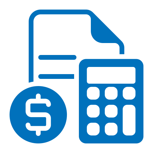 presupuesto icono gratis