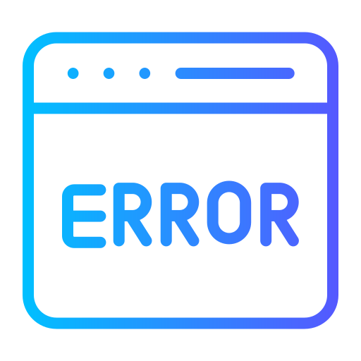 Error message - Free seo and web icons