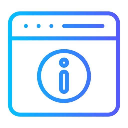 información icono gratis