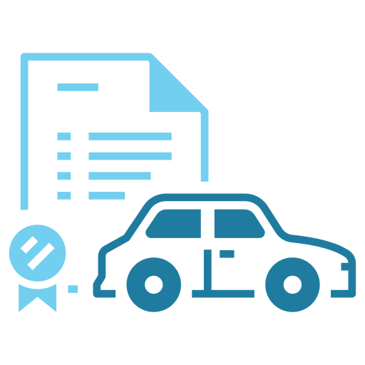 seguro de auto icono gratis