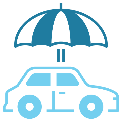 seguro de auto icono gratis